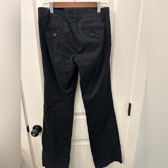 BKE Buckle Black Wide Leg Low Rise Y2K Fashion 29 Long - Picture 7 of 7